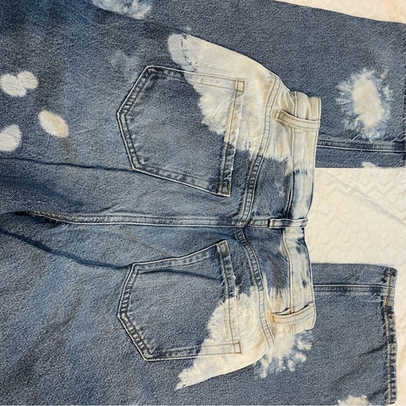 Pacsun Bleached 90's Boyfriend Blue Jeans Women’s Size 25 Distressed Denim - Picture 14 of 15